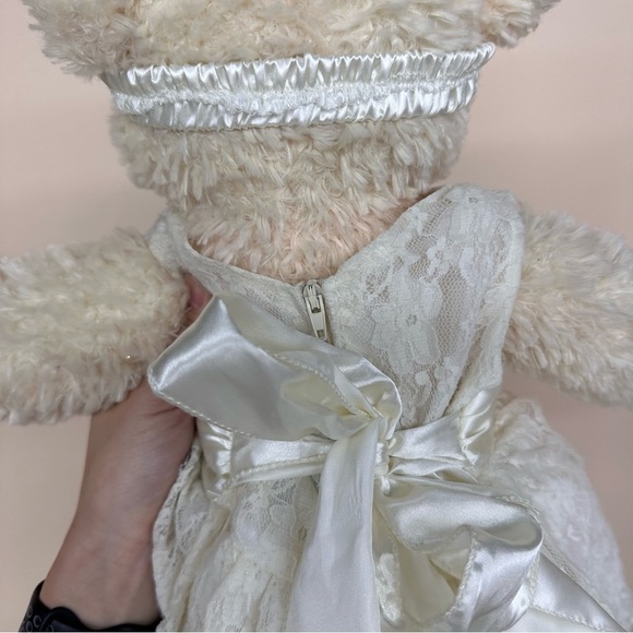 Quince Teddy Bear with Ivory dress - Picture 5 of 5